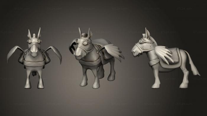 Animal figurines (DOTA2, STKJ_2132) 3D models for cnc